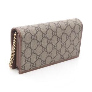 Gucci Tan GG Canvas Brown Bag Horsebit Leather Supreme Beige Shoulder